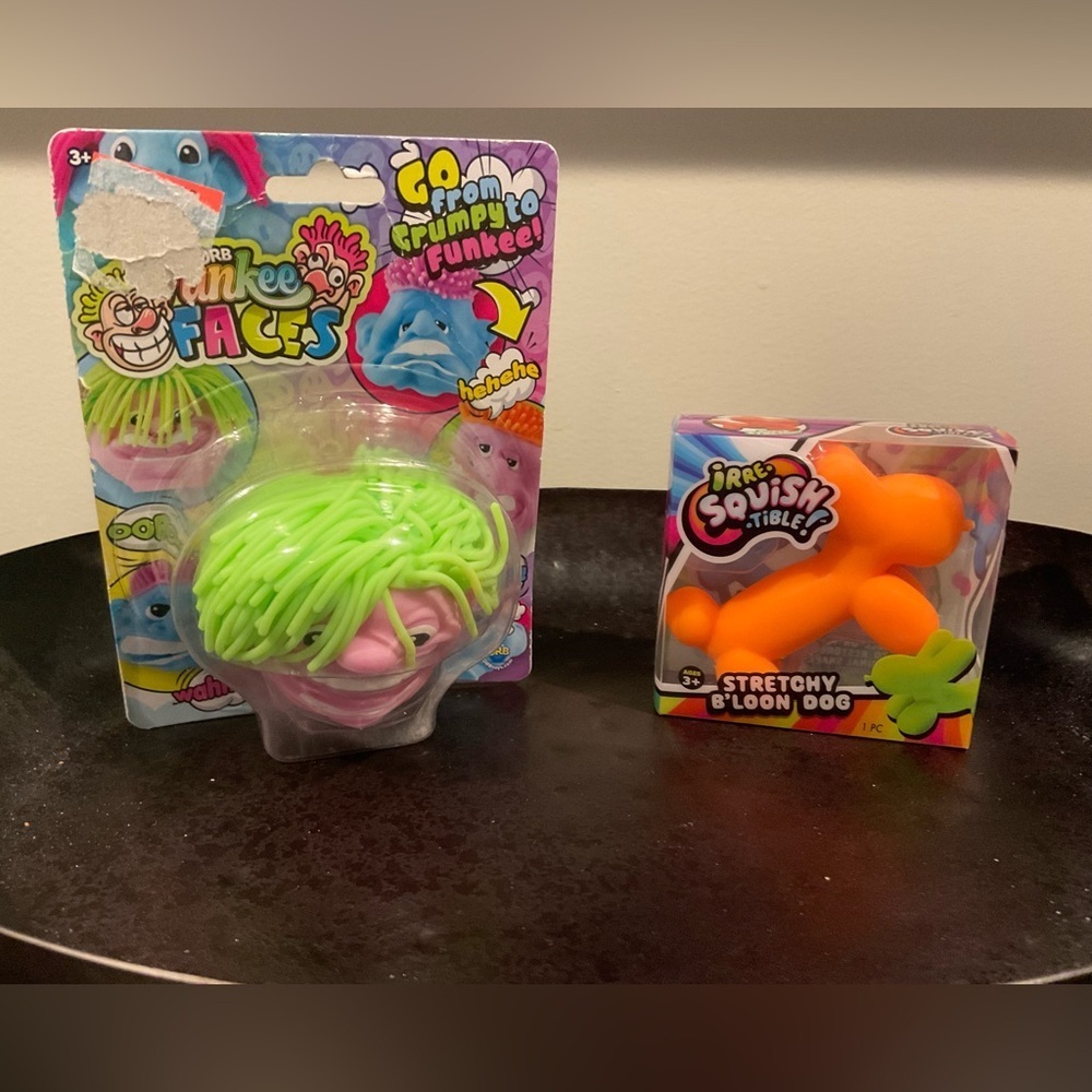 Viral Stretchy B'loon Dog & Funkee Face Squishy